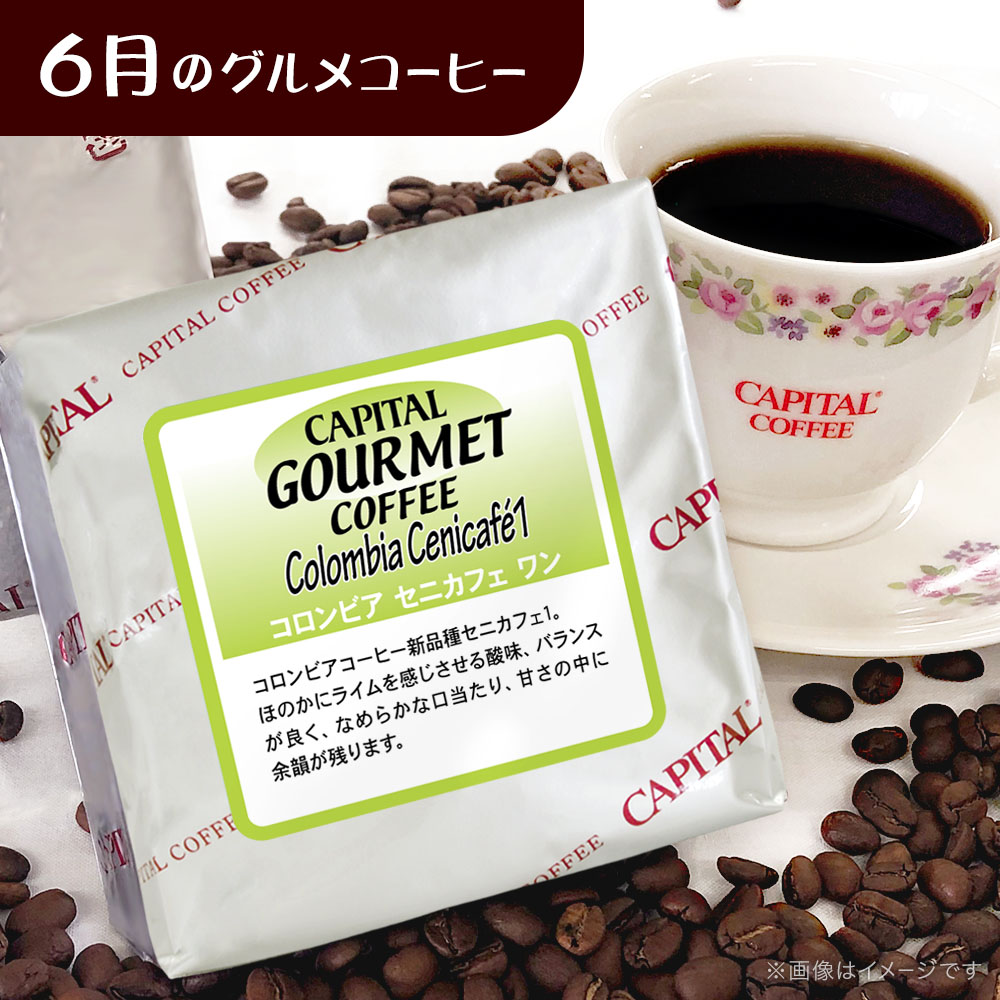 6月のグルメコーヒー セニカフェ1